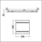 Zumtobel Group - Decken-/Wandleuchte Refurbishment Kit LEFEB3/24 #42189999 840