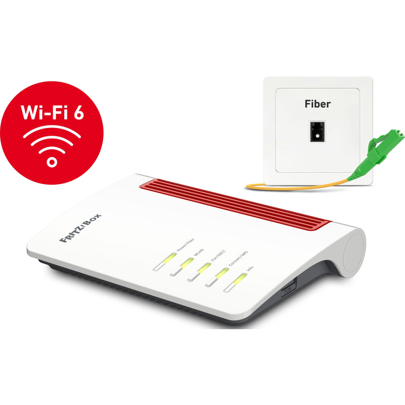 FRITZ - Netzwerk Router WLAN Router FRITZ!Box 5530 FIBER Wi-Fi 6