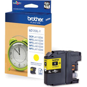 Brother - Verbrauchsmaterial für Telefax/Drucker/MFC Tintenpatrone XL LC-125XLY yellow groß