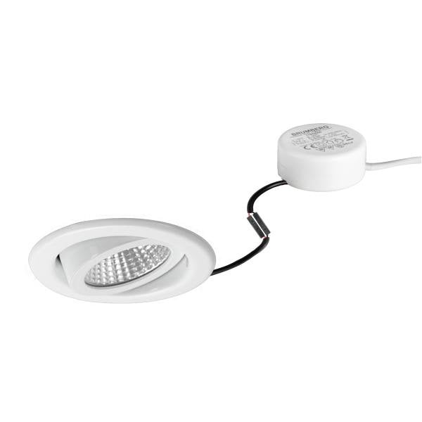 Brumberg Leuchten - Downlight/Strahler/Flutlicht LED-Einbaustrahler 40369073 3000K weiß dimm