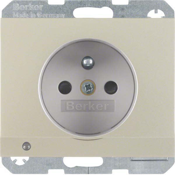 Berker - Steckdose eds 6765107004 m.Schutzkontaktstift