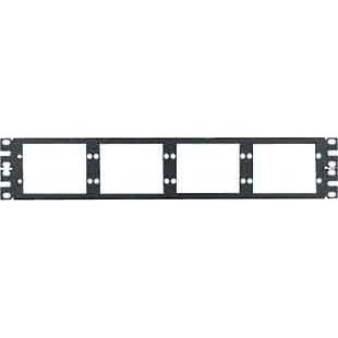 Panduit - Patchpanel LWL Adapter-Patchpanel CFAPPBL2 2HE gerade − 4 Stück