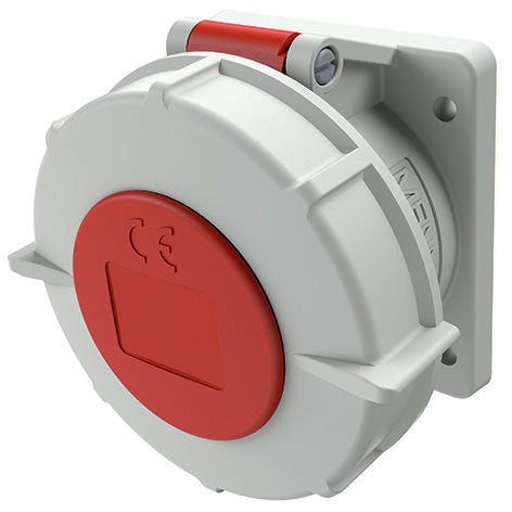 Mennekes - CEE-Anbausteckdose (IEC 60309) Anbaudose TwinCONTACT 1814 32A4p6h400V, IP67