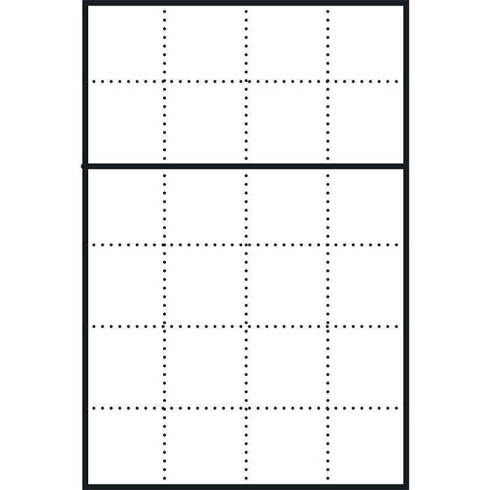 Siedle&amp;Söhne - Montageelement für Türstation Briefkasten-Gehäuse AP BGA 611-4/6-0 SM sil/met  − 1 Stück
