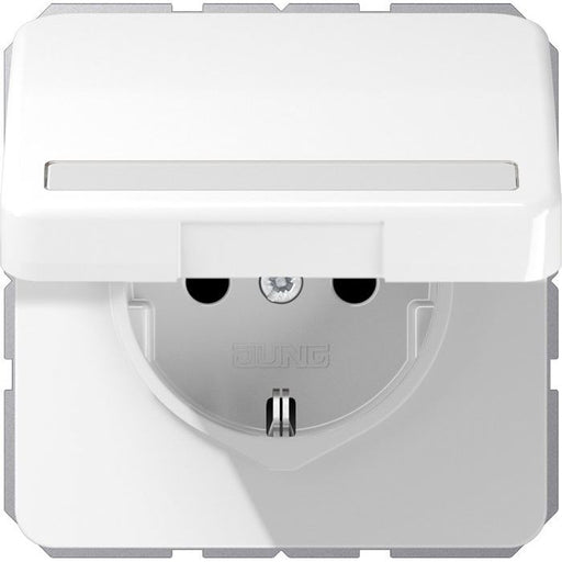 Jung - Steckdose SCHUKO-Steckdose 16A 250V CD 1520 NBFNAKL WW Klappdeckel