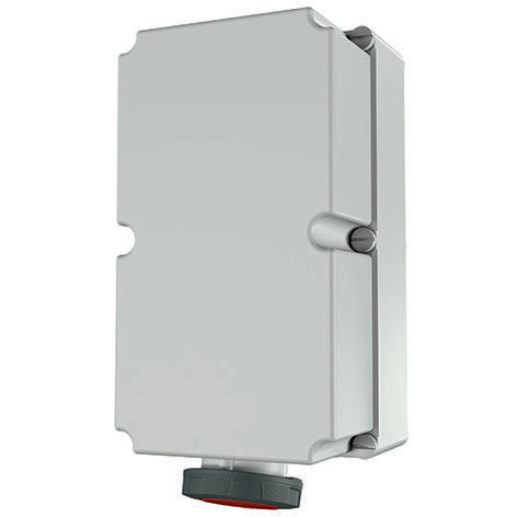 Mennekes - CEE-Steckdose abschaltbar, abgesichert (IEC 60309) Wanddose PKS 5193AB 125A,5p,6h,400V,IP67