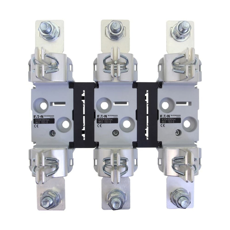 Eaton - D0-Sicherungssockel Sicherungsunterteil NH3 Triple#TD3-D Niedersp. 630A 690V