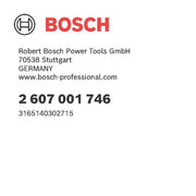 Bosch - Bit-Set Doppelklingenbit-Set, 2607001746 3-teilig S0,6x4,5