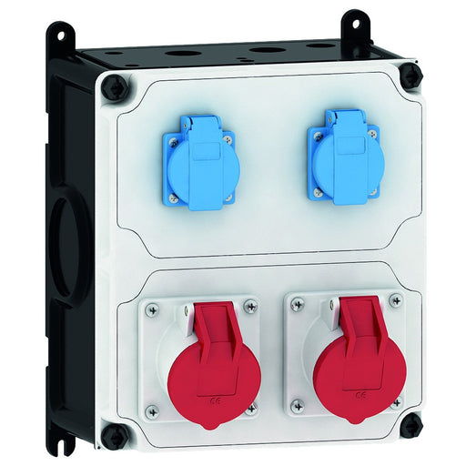 Bals Elektrotech - CEE-Steckdosen-Kombination (IEC 60309) Steckdosen-Kombination 89028 Größe M