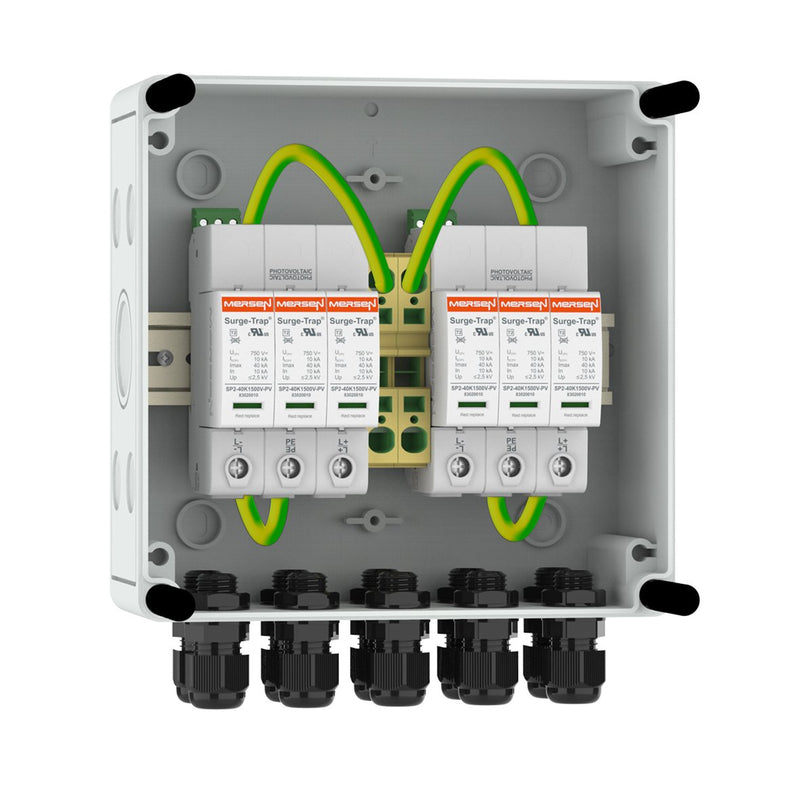 Mersen - Überspannungsableiter für Energietechnik/Stromversorgung Photovoltaik-Stringbox 2 PVBT2-1000V-B-213 MPP 1000V Typ 2