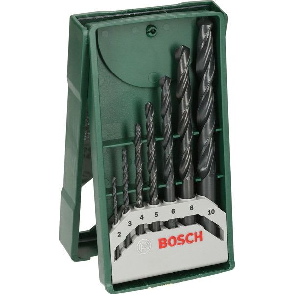 Bosch - Bohrer-Set Mini-X-Line-Metallbohrer- 2607019673 Set, 7-teilig