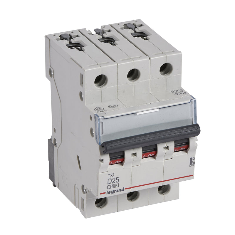 Legrand - Leitungsschutzschalter Legrand 403757 D25A 3-polig 6kA