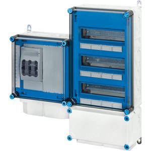 Hensel - Installationskleinverteiler PV-Wechselrichter-Sammler Mi PV 6111 70kW,1-phasig