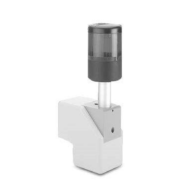 Bernstein - Komponente für die Aufstellung/Anreihtechnik (Schaltschrank) Lichtampeladapter LAMNAD2/80 RAL7035 P System 80 CS-2000