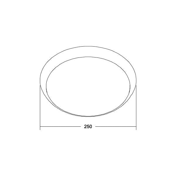 Brumberg Leuchten - Mechanisches Zubehör/Ersatzteile für Leuchten Abdeckring 81128090 gold