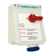 Walther Werke - CEE-Steckdose abschaltbar, abgesichert (IEC 60309) Wandsteckdose 32A AE130309 3P 400V 9h IP44