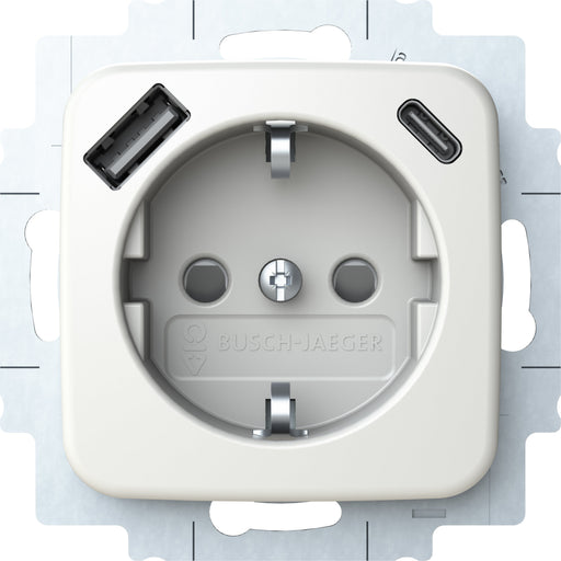 Busch-Jaeger - Steckdose SCHUKO Steckdose 20 EUCB2USBAC-214 USB-A+C
