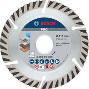 Bosch - Trenn-/Schleifscheibe PRO Multi Material 2608615058 Diamanttrennscheibe