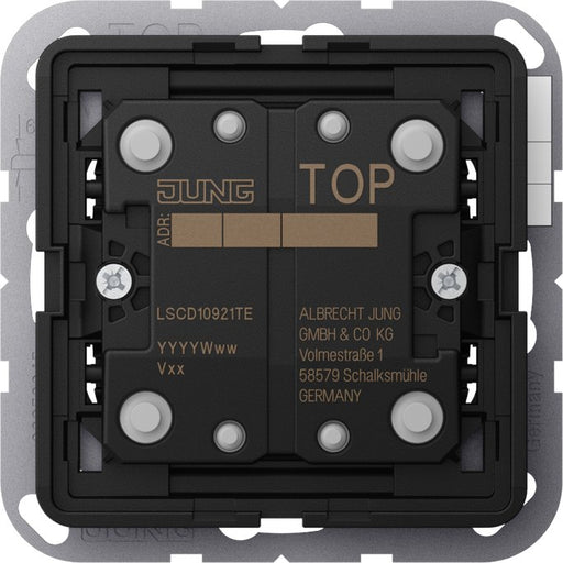 Jung - Bussystem-Tastsensor KNX-Taster Erweiterung LS CD 10921 TE 2-fach − 1 Stück