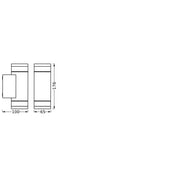 Ledvance - Decken-/Wandleuchte Wandleuchte GU10 Endura#4099854183065 dunkelgrau