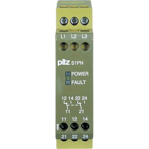 Pilz - Phasenüberwachungsgerät Phasenfolgeüberwach.relais S1PN #890210 400-500VAC 2c/o