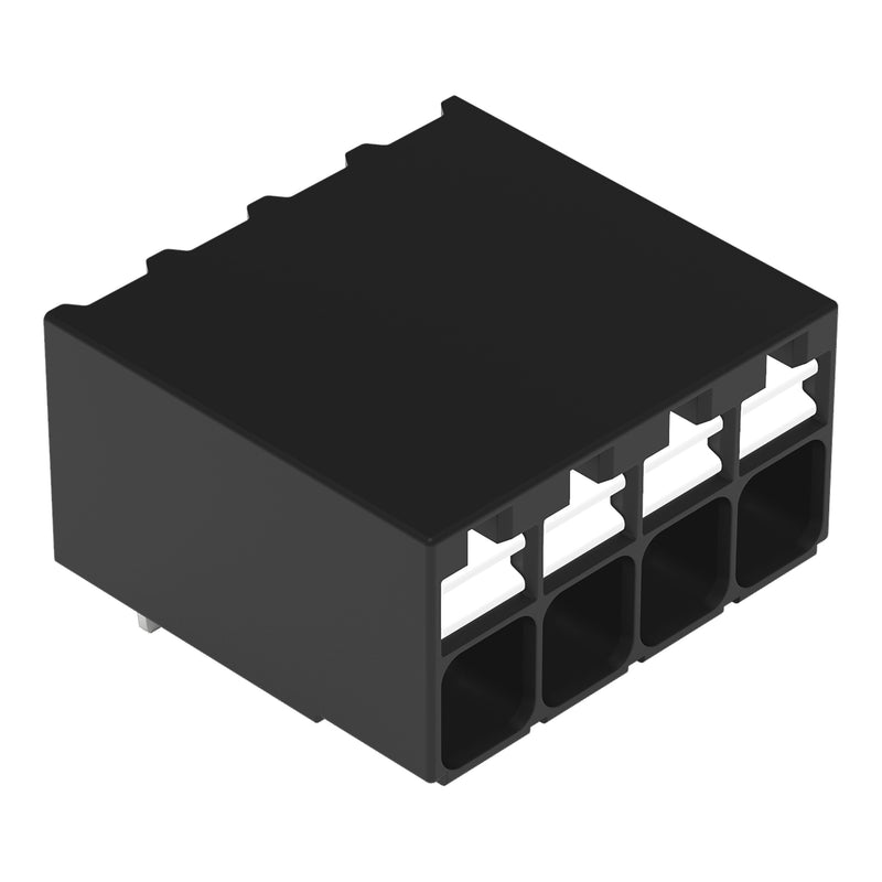 WAGO - Leiterplattenklemme THR-Leiterplattenklemme 20861224300000997605 Drücker,1,5mm²,sw − 2905 Stück