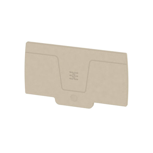Weidmüller - Abschluss- und Zwischenplatte für Reihenklemme Abschlussplatte AEP AP21 80.65mmx2.35mm,dbg − 20 Stück