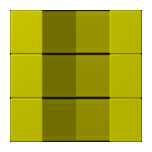 Jung - Abdeckung/Bedienelement für Installationsschalterprogramme Tastensatz 3fach LC 503 TSA 249 vert olive vif
