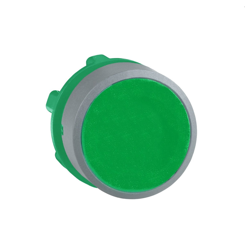 Schneider Electric - Frontelement für Drucktaster Drucktaster, Front ZB5AA3C0 grün, 22mm, in grau