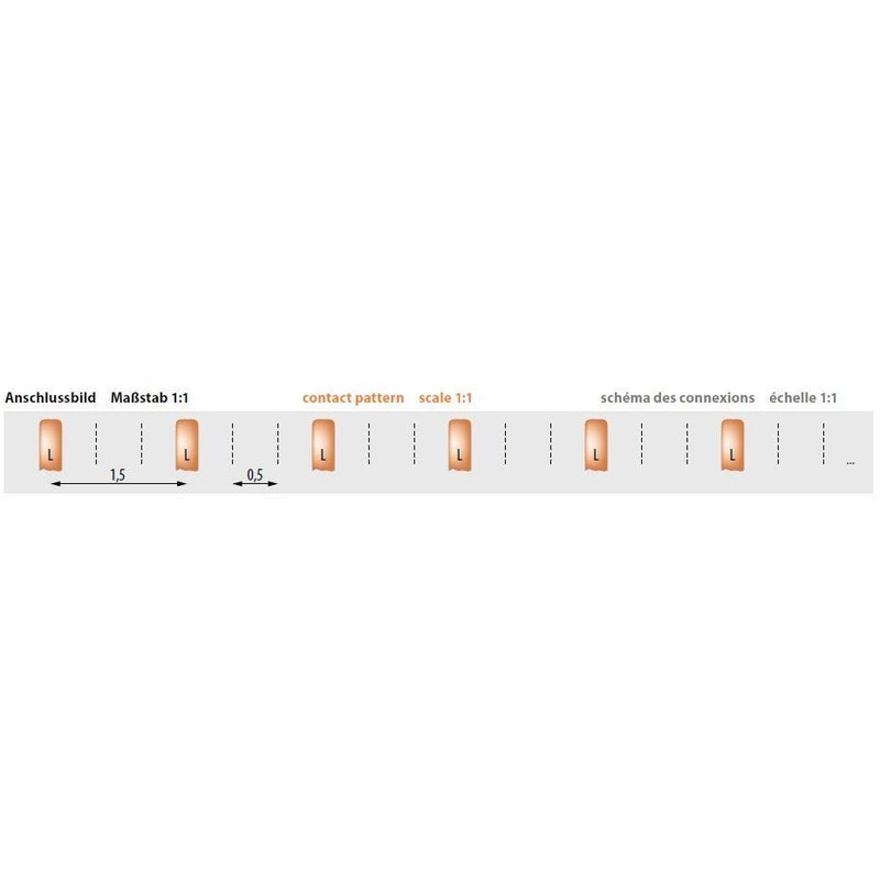 Pollmann - Phasenschiene S-1L-27-1000 S-1L-27-1000/16ISO /16iso − 50 Stück