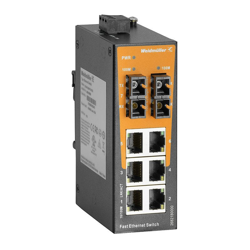 Weidmüller - Netzwerk Switch Netzwerk-Switch IE-SW-EL08-6TX-2SCS unmanaged