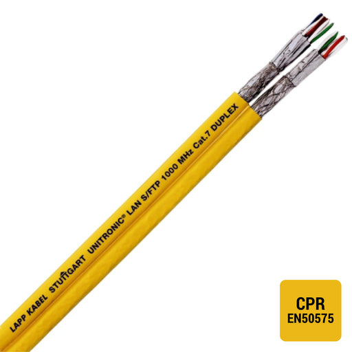 Lapp Kabel&Leitung - Daten- und Kommunikationskabel UNI LAN1000 S/FTP Cat.7 2170614/1000 4x2xAWG23/1 − 1000 Meter