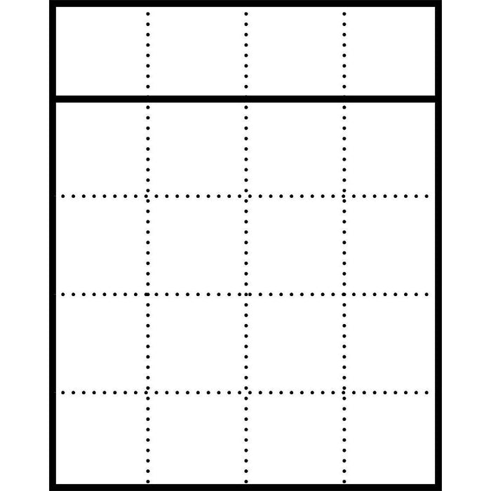 Siedle&amp;Söhne - Montageelement für Türstation Briefkasten-Gehäuse AP BGA 611-4/5-0 W ws  − 1 Stück
