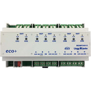 Lingg&Janke - Bussystem-Kombi I/O Gerät KNX Binär Ein/Ausgang eco+ BEA8F24H-E 8-fach 24V AC/DC