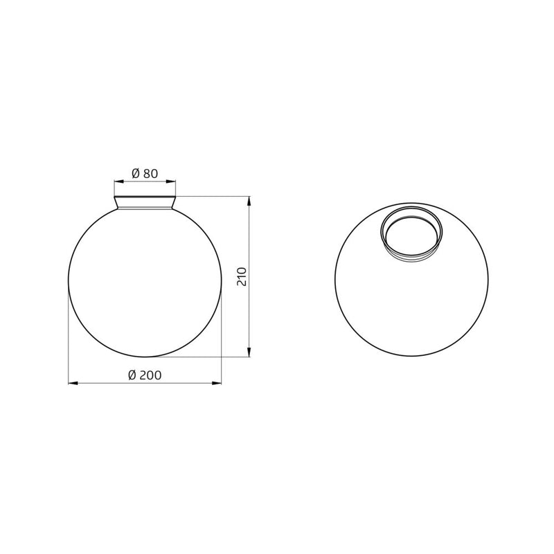 BEG Brück Electronic - Mechanisches Zubehör/Ersatzteile für Leuchten System-Glas SG BB/Oslo transp