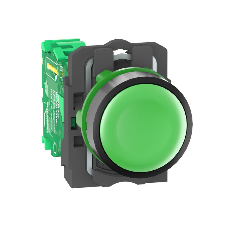 Schneider Electric - Drucktaster, Komplettgerät Funktaste ZB5RTA3 gn inkl.Sender