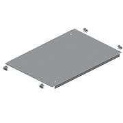 Schneider Electric - Einführungsflansch für Kleingehäuse/Schaltschrank Kabeleinführungsplatte NSYEC64 1-teilig