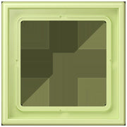 Jung - Abdeckrahmen Rahmen 1-fach LC 981 222 vert jaune clair
