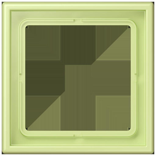 Jung - Abdeckrahmen Rahmen 1-fach LC 981 222 vert jaune clair
