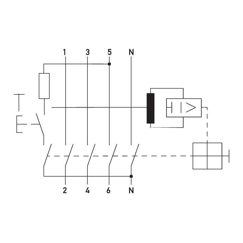 Doepke - Fehlerstrom-Schutzschalter FI-Schalter DFS4 040-4/0,03-A R