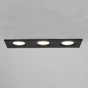 Brumberg Leuchten - Downlight/Strahler/Flutlicht Einbaumodul rechteckig 45027180 3-fach