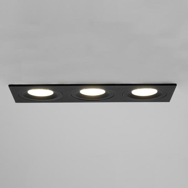 Brumberg Leuchten - Downlight/Strahler/Flutlicht Einbaumodul rechteckig 45027180 3-fach