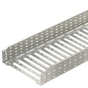 OBO Bettermann - Kabelrinne MKSM gelocht MKSM 140 A2 m. Schnellverbindung − 3 Meter