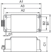 Philips Lighting - Vorschaltgerät BHD 2000 L76 HEAVY DUTY 360/400V