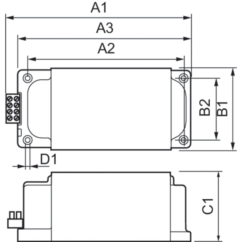 Philips Lighting - Vorschaltgerät BHD 2000 L76 HEAVY DUTY 360/400V