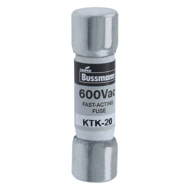 Eaton - HRC-Sicherung Sicherungseinsatz KTK-20 20 A, AC 600 V − 10 Stück