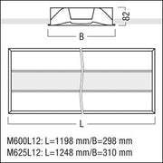 Zumtobel Group - Decken-/Wandleuchte LED-Einbauleuchte MLevo EA #42185171 4000K