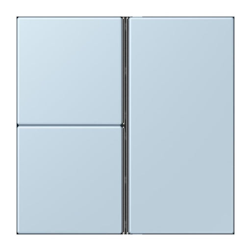 Jung - Abdeckung/Bedienelement für Installationsschalterprogramme Tastensatz 3fach LC 403 TSA 208 outremerclair