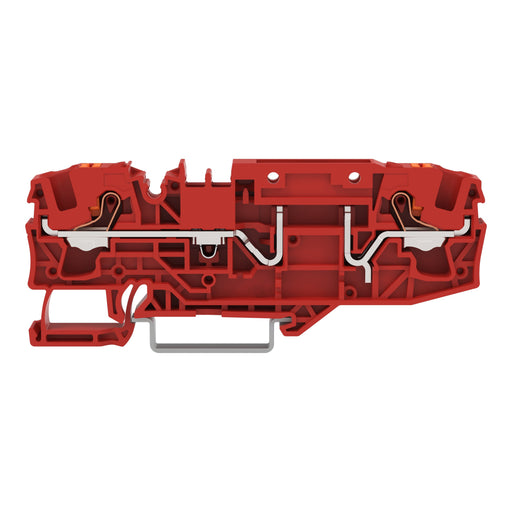 WAGO - Durchgangs-Reihenklemme 2-Leiter-Basisklemme 2206-1663 35x15 und 35x7,5,rot − 25 Stück