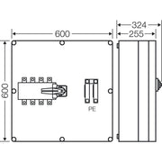Hensel - Lasttrennschalter Mi-Lastumschaltergehäuse Mi 7882 250A 4polig+PE